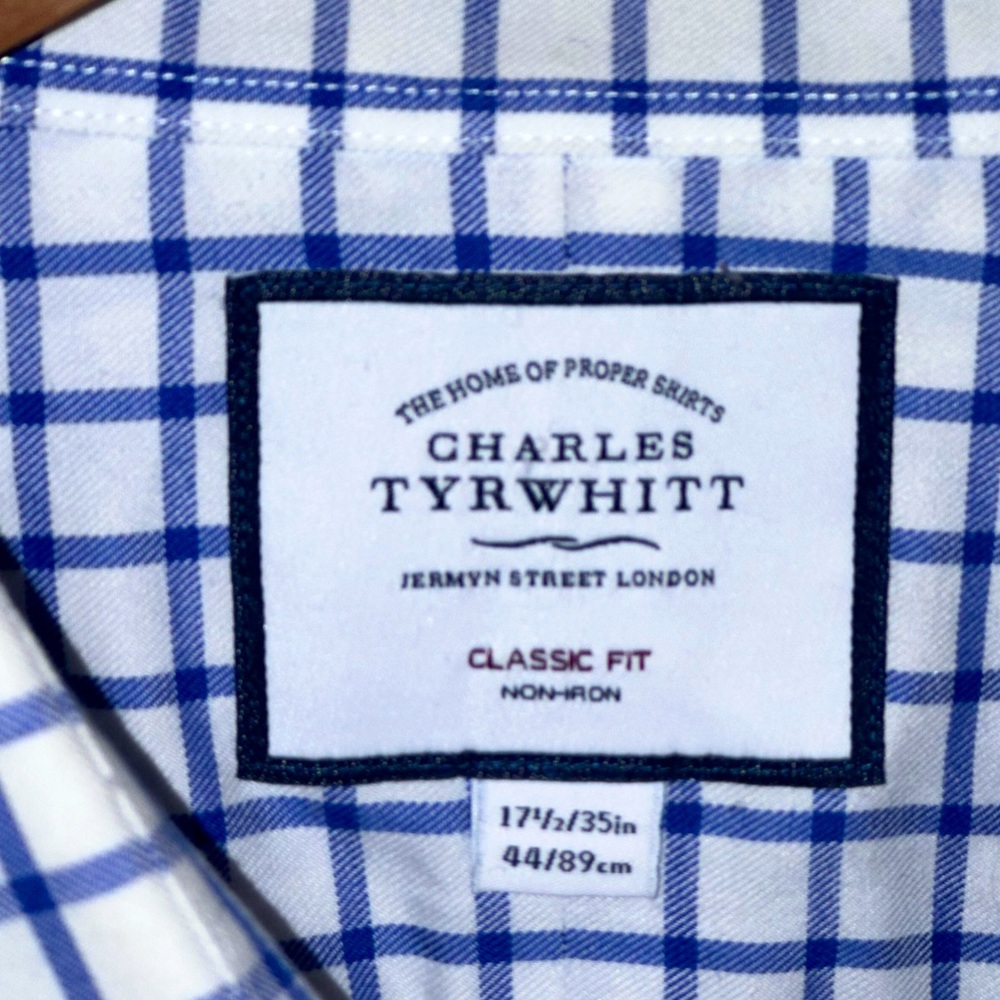 Charles Tyrwhitt 17.5 34/35 Men’s Dress Shirt